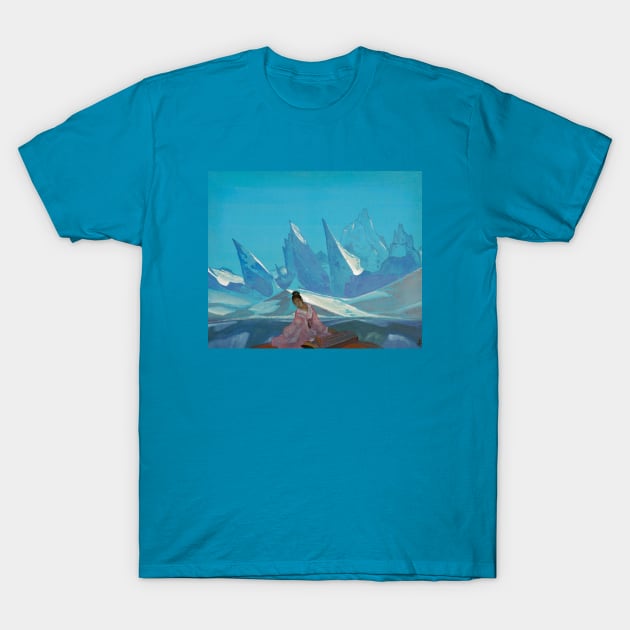 Kuan-Yin by Nicholas Roerich T-Shirt by Star Scrunch